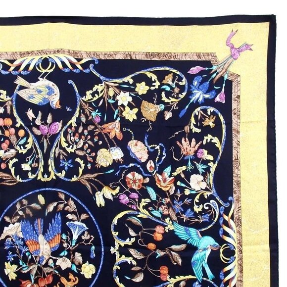 534181AL (S2) Hermes Scarf Carre 90 Pierres d' Orient et d' Occident Multicolor - Picture 3 of 10